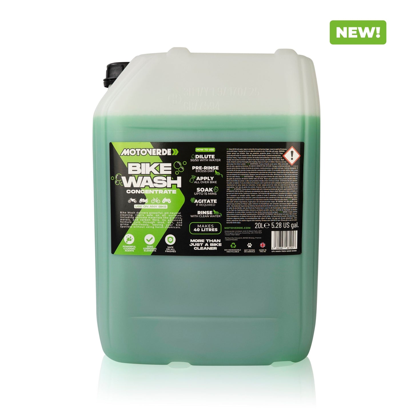 Bike Wash Concentrate 20L Refill