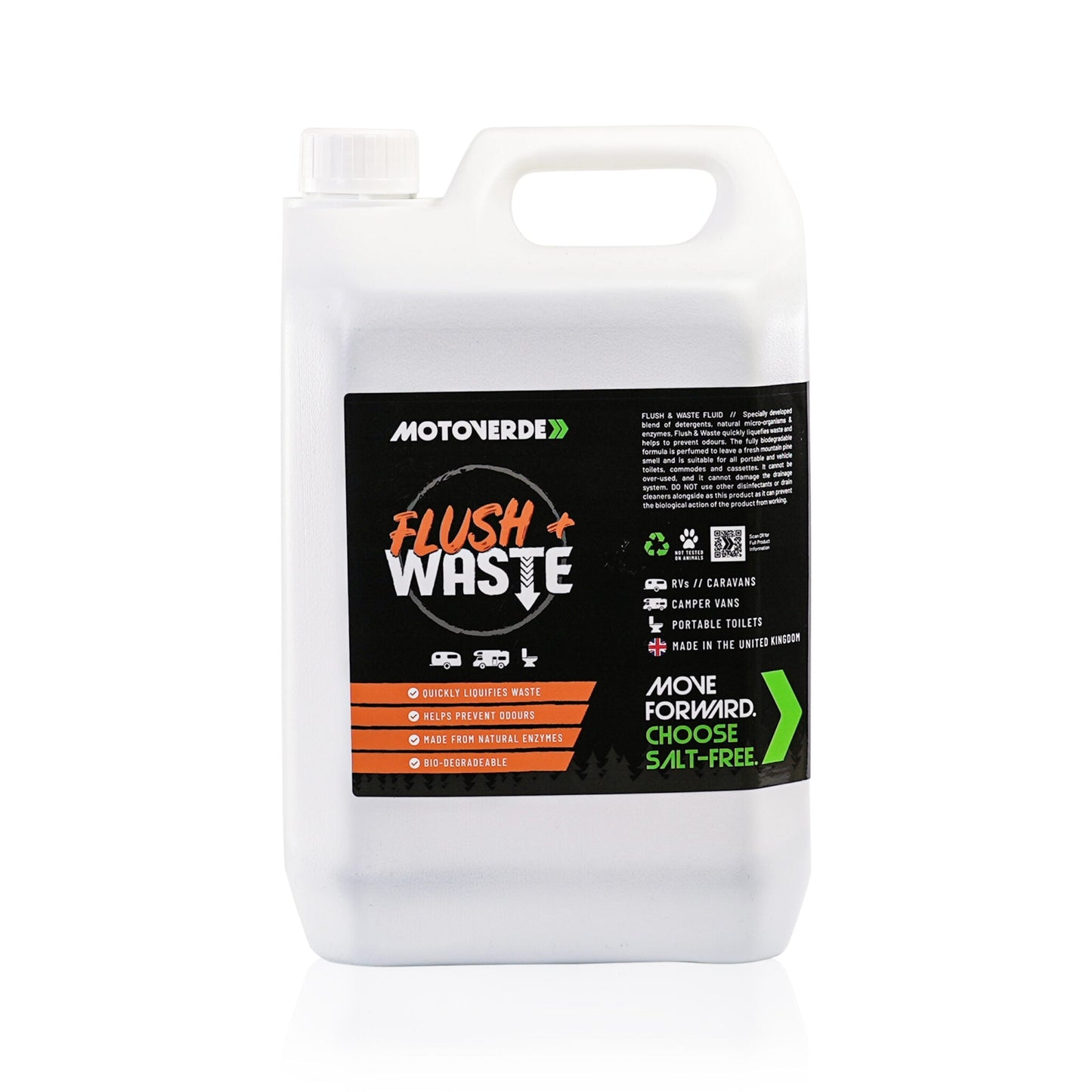 Flush + Waste Fluid 4 x 5L Refill